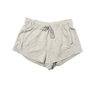 Lululemon Inner Glow Shorts Womens 10 Heather Gray 3' High Rise Performance Gym